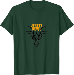 Jersey Devil Pine Barrens New Jersey Legend Horse Cryptids T-Shirt - T-Shirt | Forest