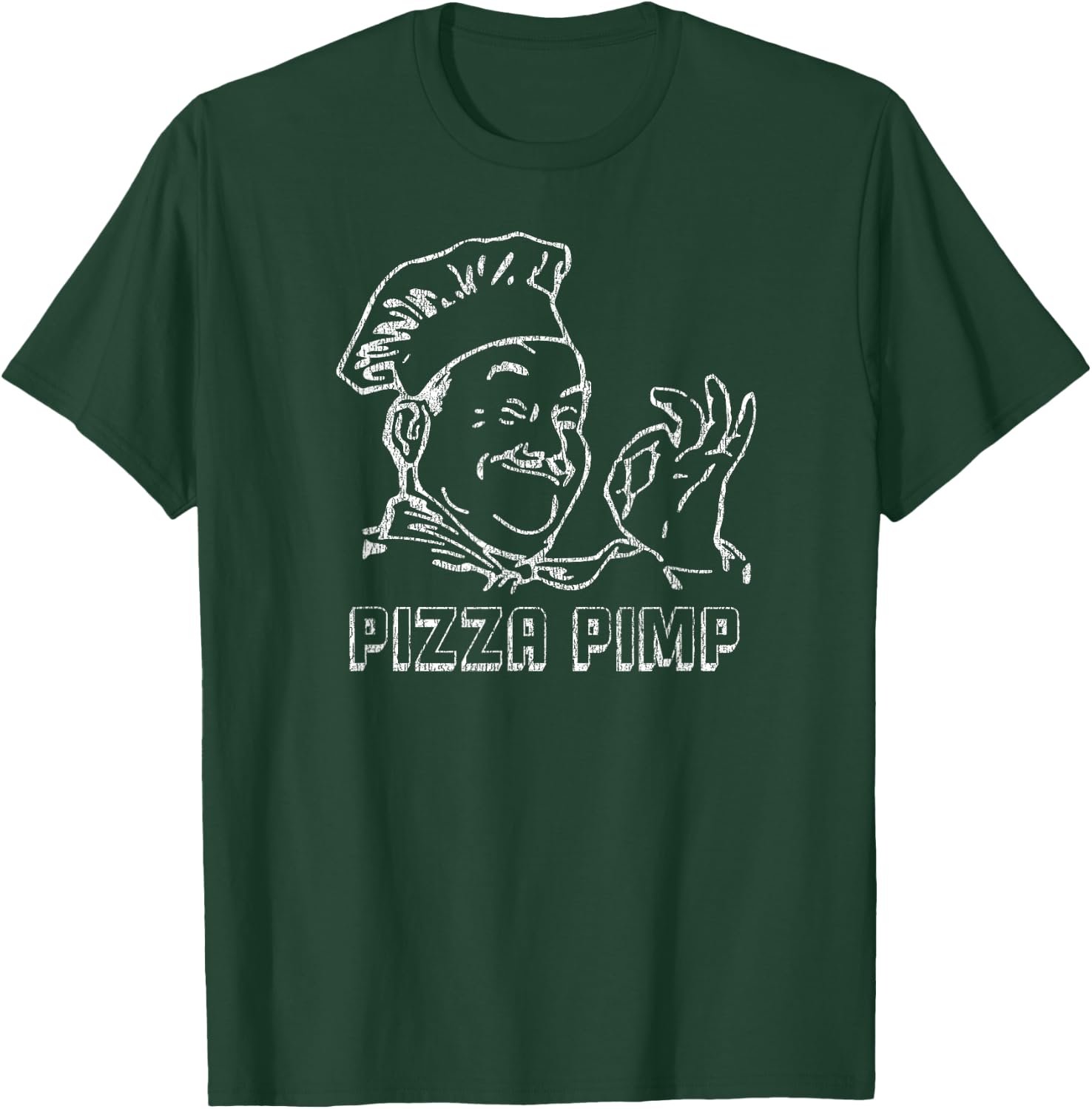 Pizza Pimp Funny T-Shirt - T-Shirt | Forest