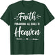 Faith Forwarding All Issues To Heaven Cute Christian Gift T-Shirt - T-Shirt | Forest