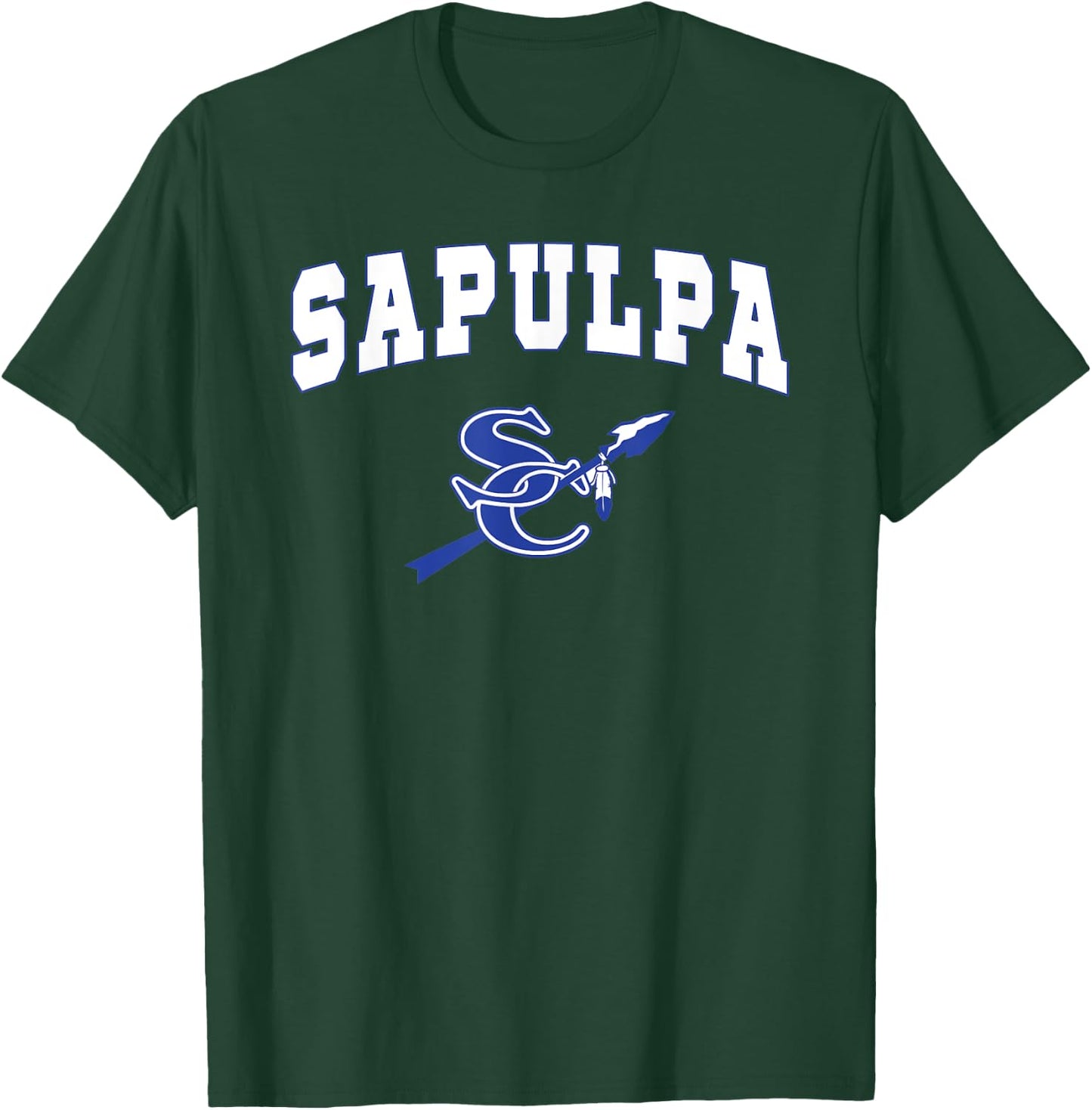 Sapulpa High School Chieftains C2 T-Shirt - T-Shirt | Forest