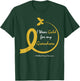 Women I Wear Gold For My Grandson Childhood Cancer Awareness T-Shirt - T-Shirt | Forest