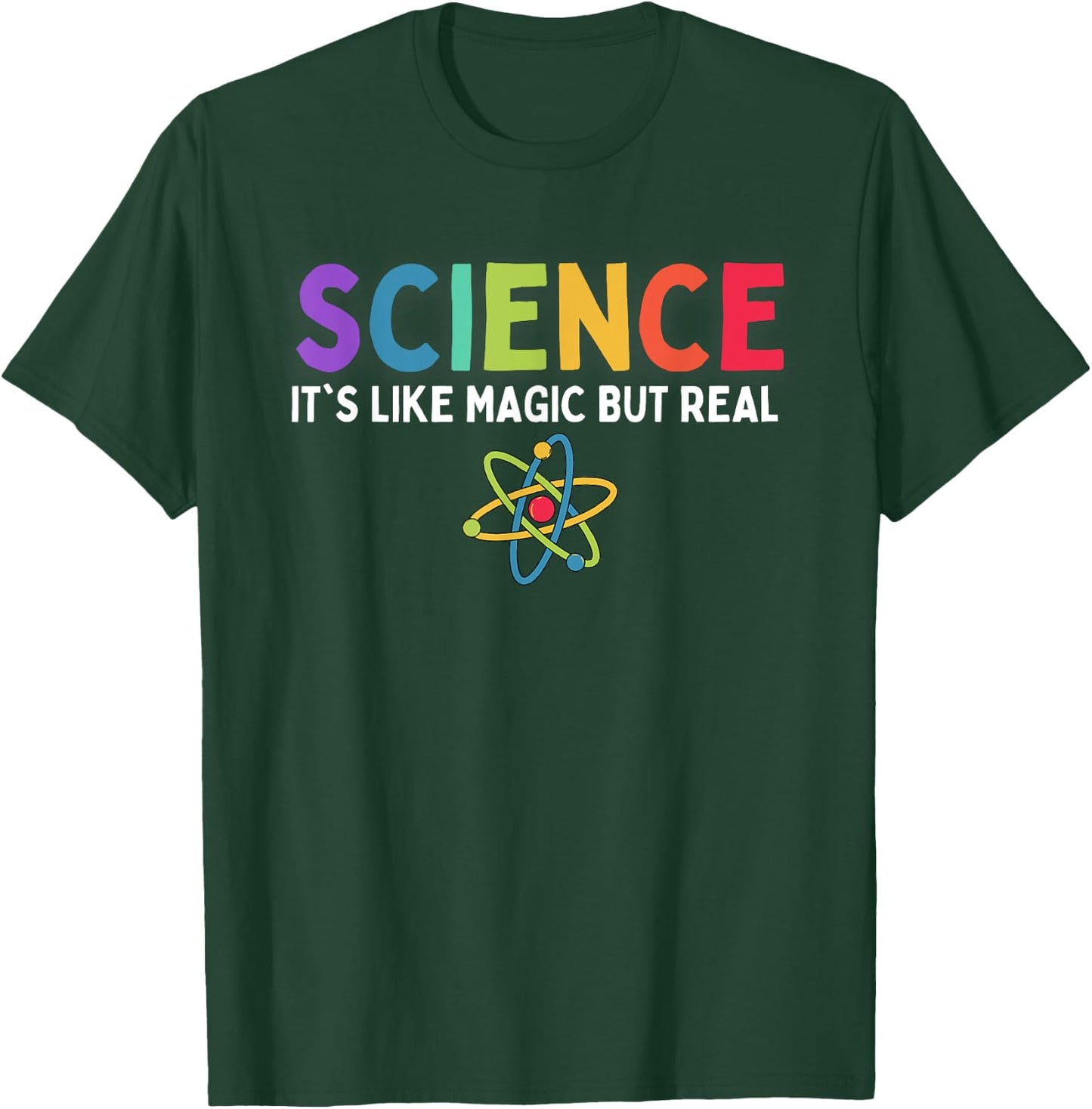 Science Is Like Magic But Real Scientific Kids Scientist T-Shirt - T-Shirt | Forest