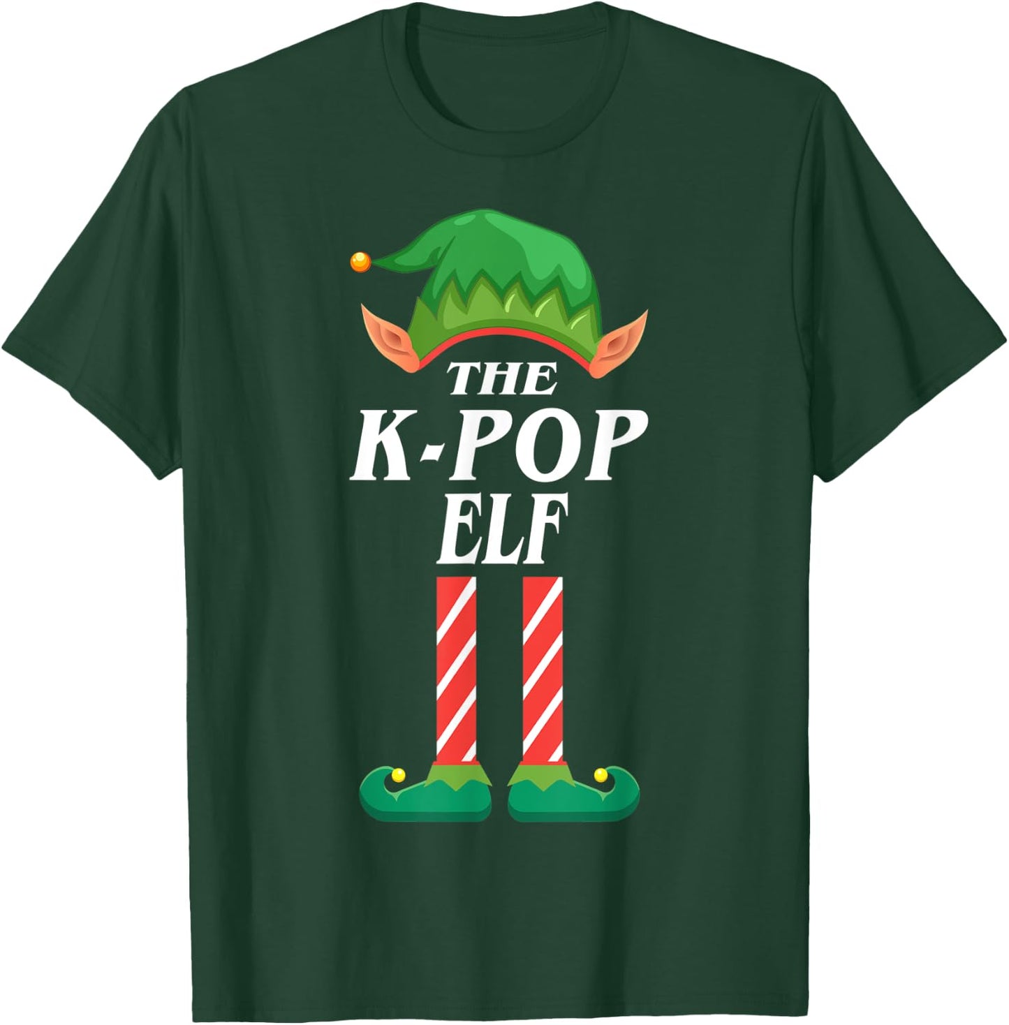 K-Pop elf christmas pajamas for family matching elf T-Shirt - T-Shirt | Forest