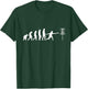 Disc Golf Evolution - Fun Gift Golfers T-Shirt - T-Shirt | Forest