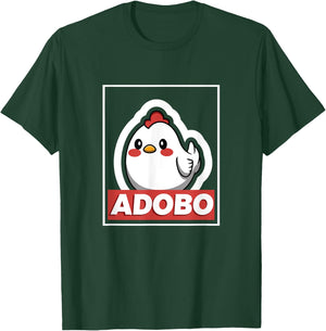 Adobo Chicken Kawaii Philippines Shirt Filipino Food Gift T-Shirt - T-Shirt | Forest