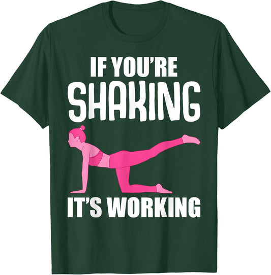 Funny Pilates Men Gym Fitness Instructor Workout T-Shirt - T-Shirt | Forest