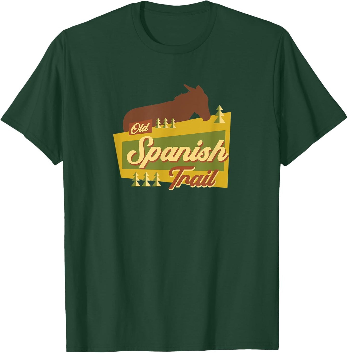 Old Spanish Trail T-Shirt - T-Shirt | Forest