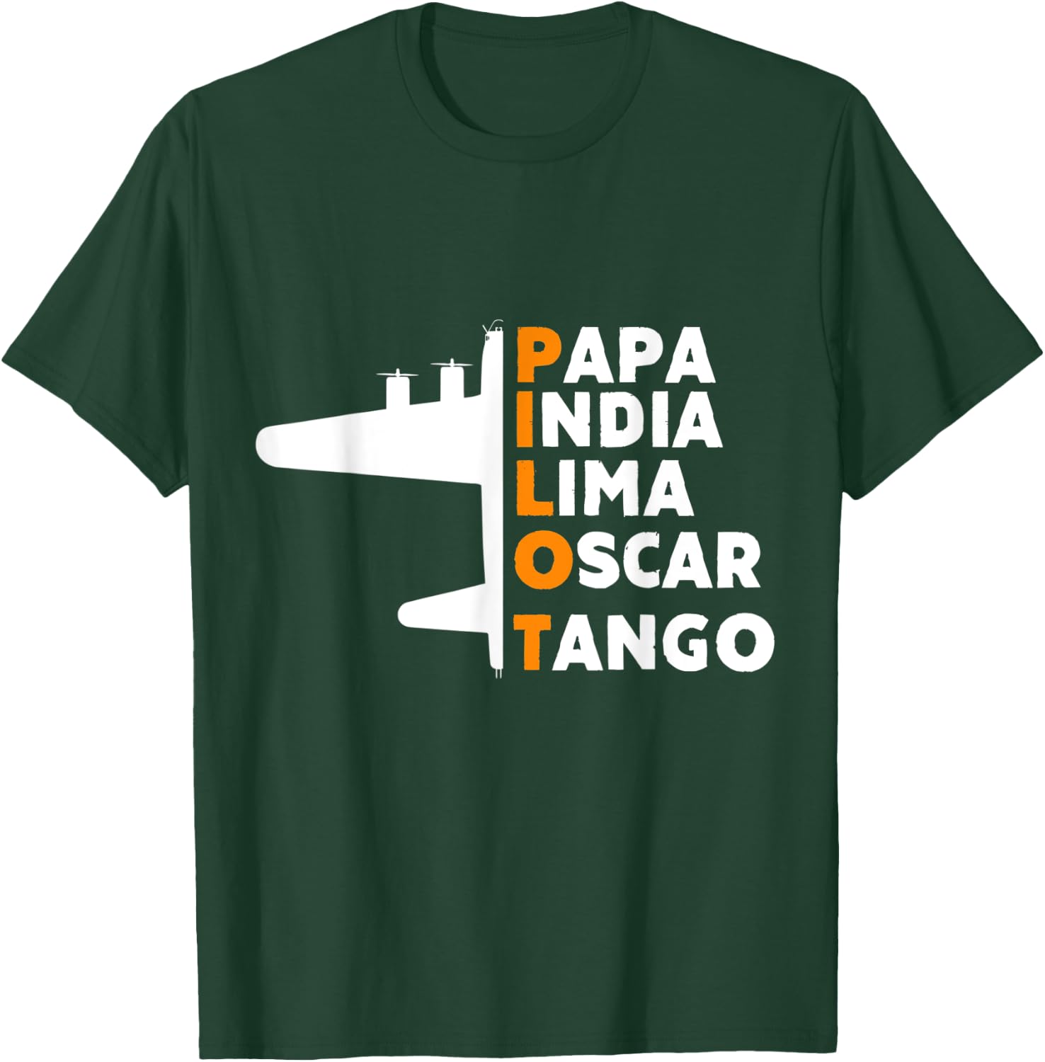 Definition Papa Of Airplane Pilot Aviation Fathers Day T-Shirt - T-Shirt | Forest