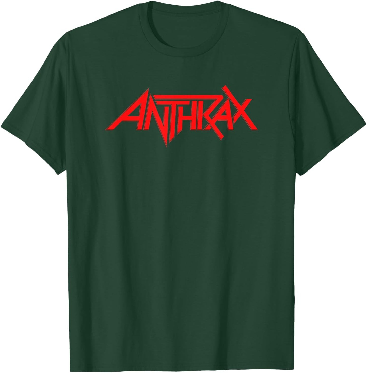Anthrax – Anthrax Red Logo T-Shirt - T-Shirt | Forest