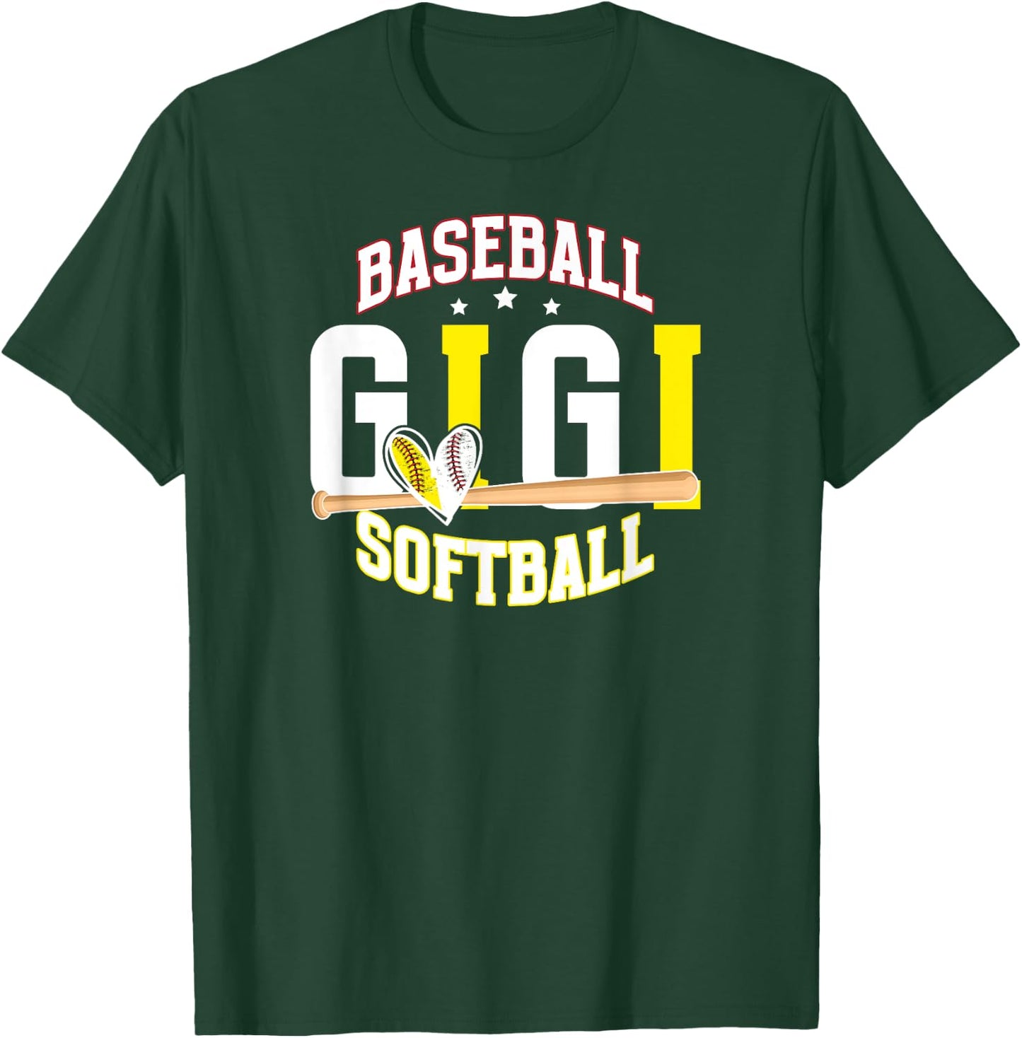 Baseball Softball Gigi Of Softball Baseball Player T-Shirt - T-Shirt | Forest