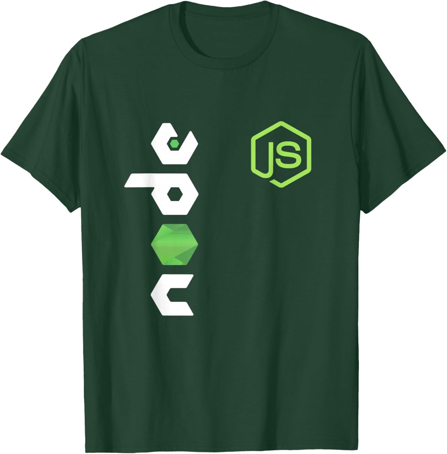 JavaScript Programmer JS Node PC Developers T-Shirt - T-Shirt | Forest