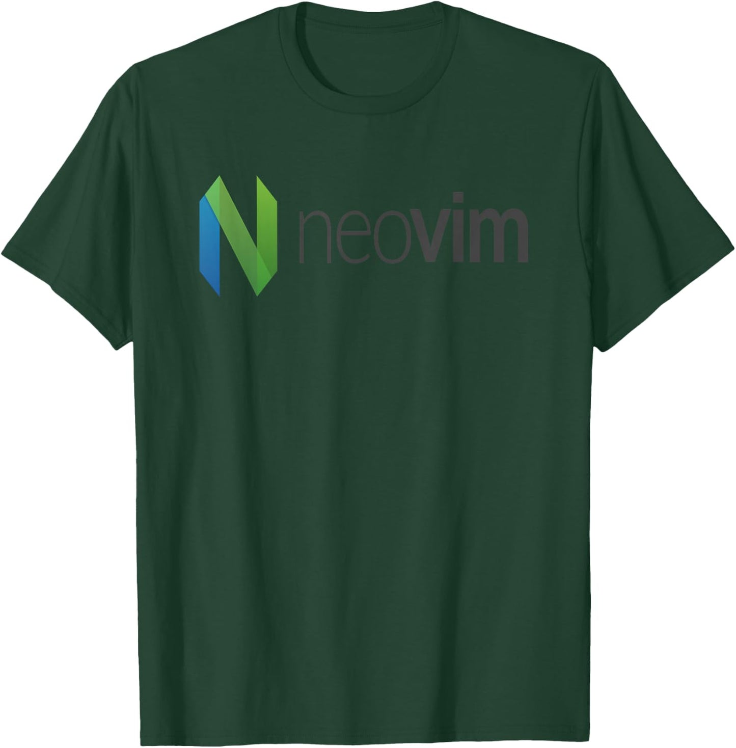 Neovim Vim Vi IMproved Script Text Editor T-Shirt - T-Shirt | Forest