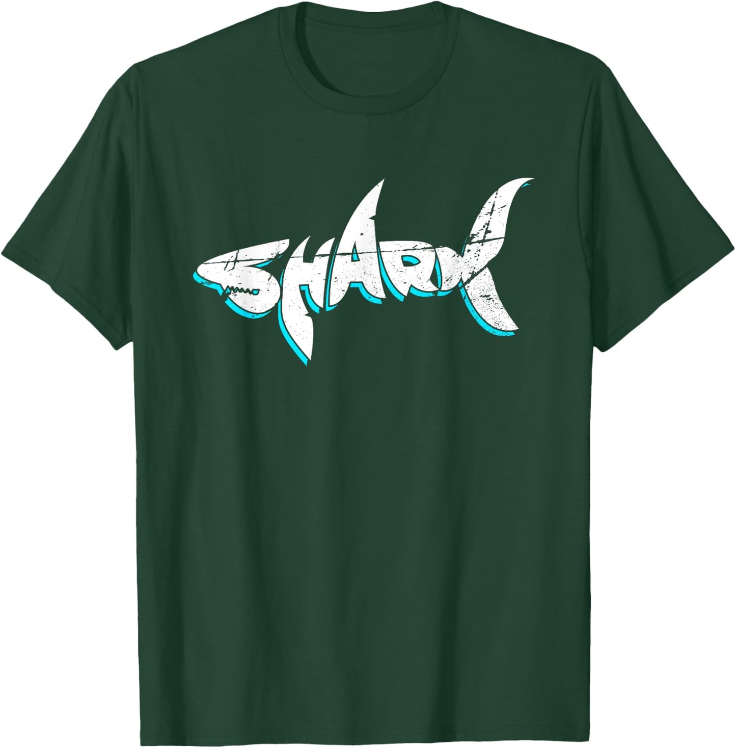 Funny Shark Shirt Boys T-Shirt - T-Shirt | Forest