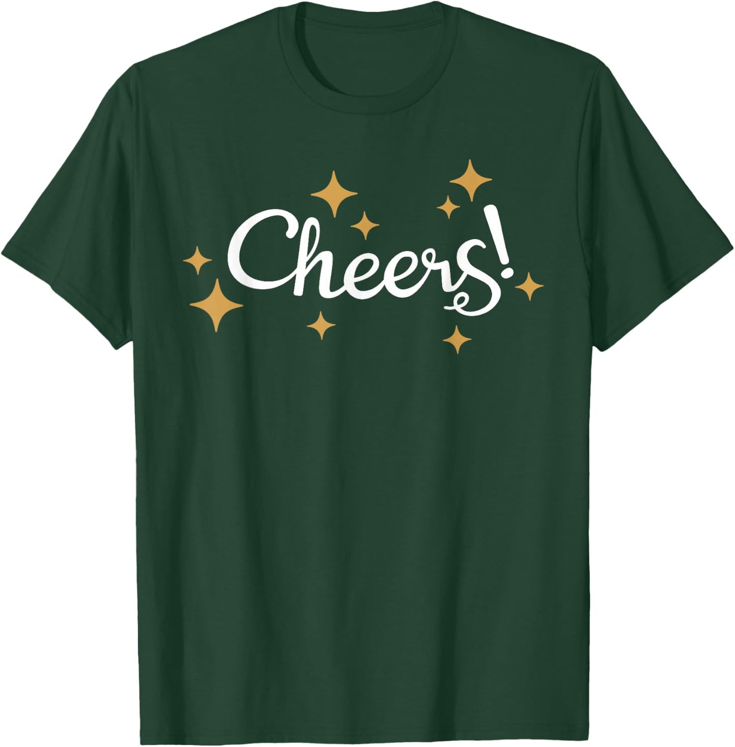 Happy New Years Cheers To A New Year Holidays Celebration T-Shirt - T-Shirt | Forest