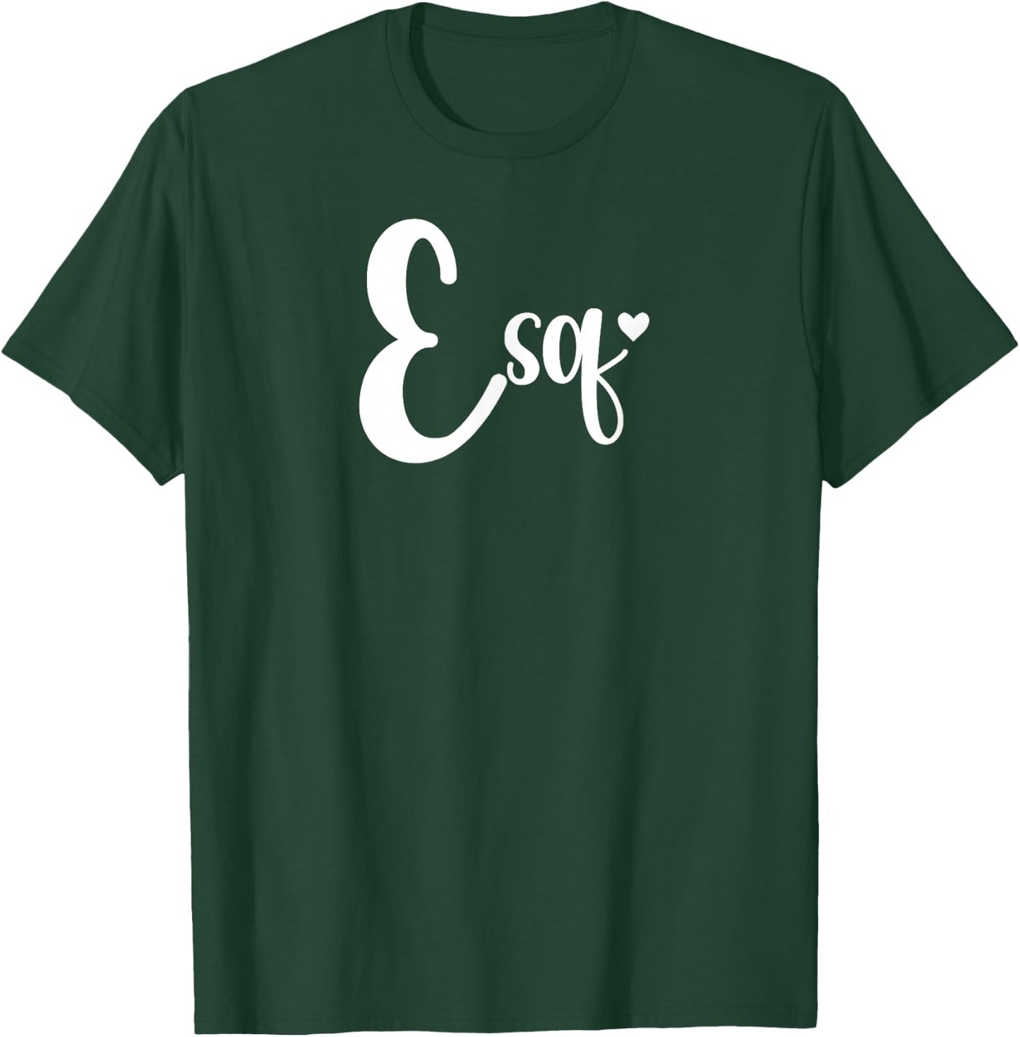 Esq Law Student Law School Lawyer In Progress T-Shirt - T-Shirt | Forest