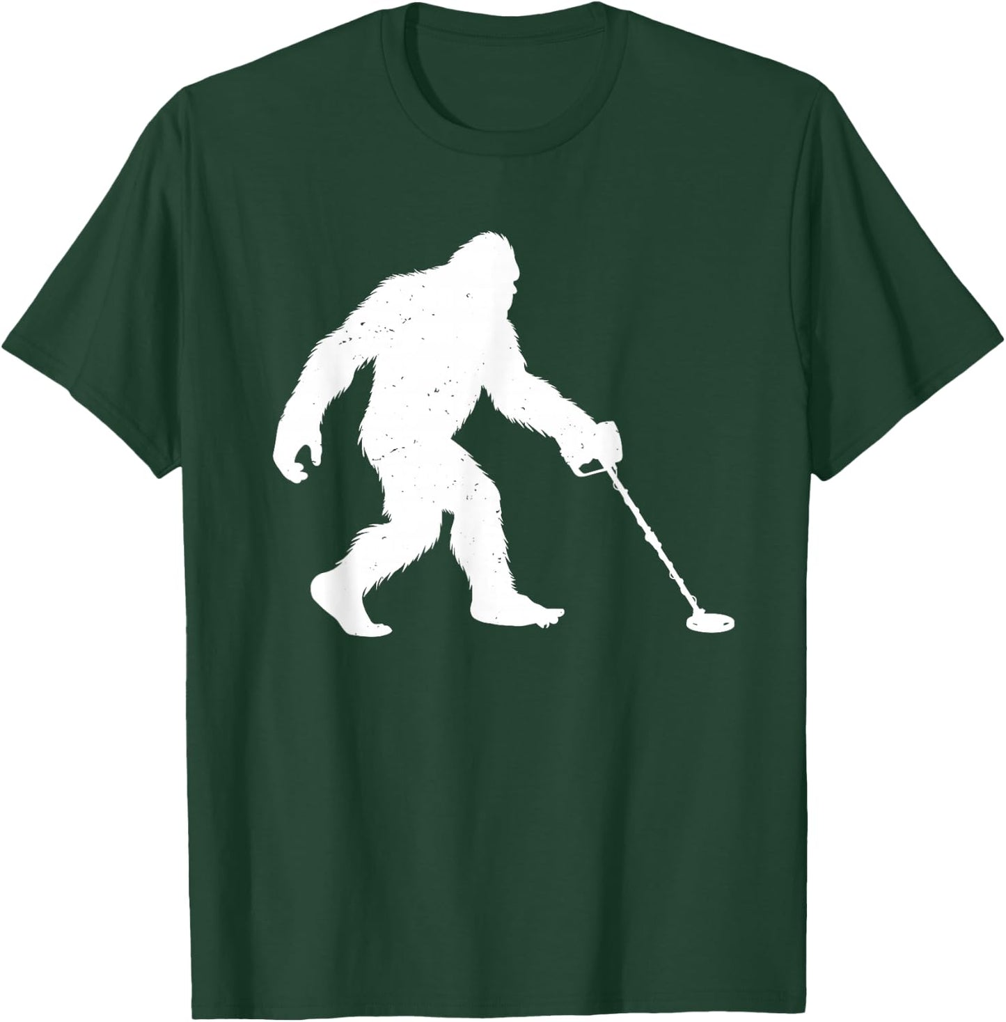 Funny Metal Detecting Art Women Metal Detectorist T-Shirt - T-Shirt | Forest