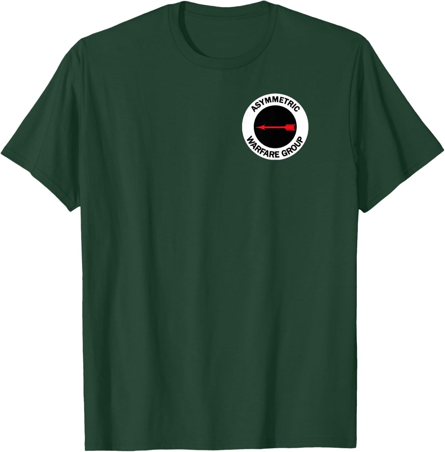 US Army Asymmetrical Warfare Group (AWG) with Text T-Shirt - T-Shirt | Forest