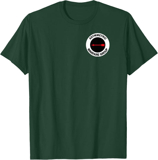 US Army Asymmetrical Warfare Group (AWG) with Text T-Shirt - T-Shirt | Forest