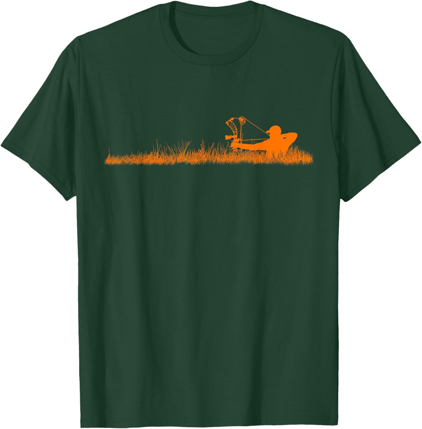 Archery Bow Hunter Deer Mule Elk Bow Hunting Accessories T-Shirt - T-Shirt | Forest