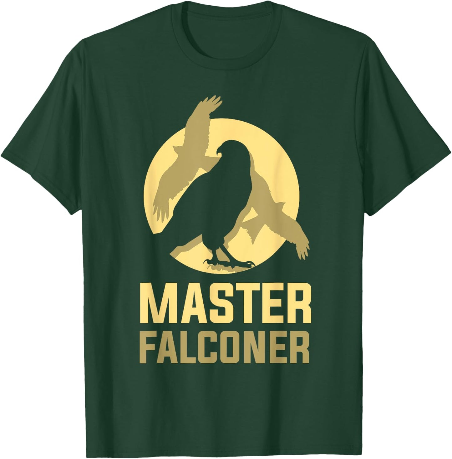 Master Falconer - Falconry T-Shirt - T-Shirt | Forest