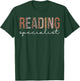 Reading Specialist Leopard Appreciation For Work T-Shirt - T-Shirt | Forest