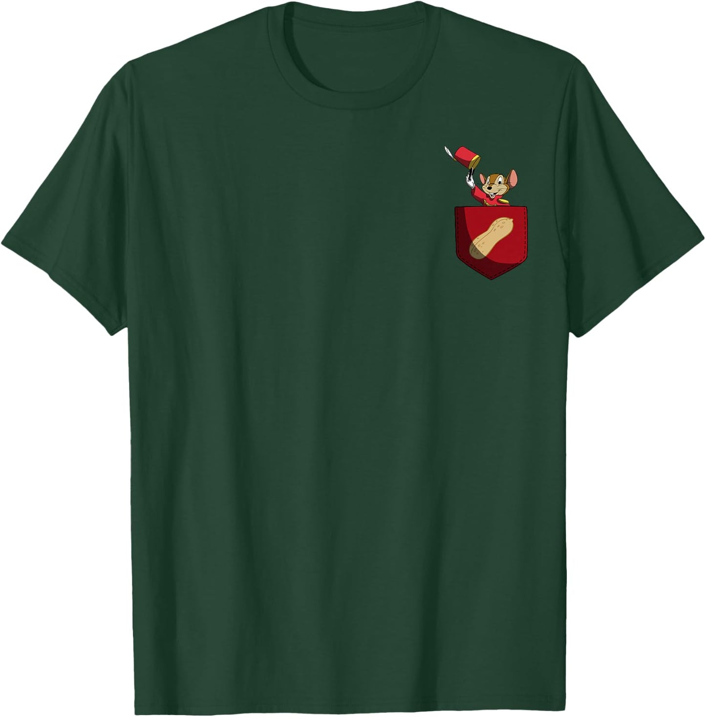 Disney Dumbo Timothy Q. Mouse Peanut Pocket T-Shirt - T-Shirt | Forest