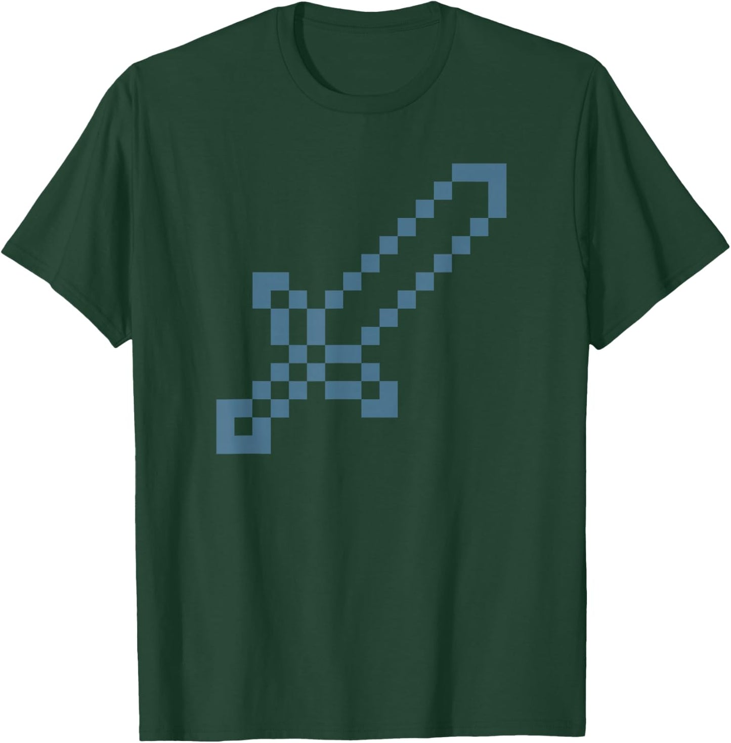 Minecraft Big Sword Icon T-Shirt - T-Shirt | Forest