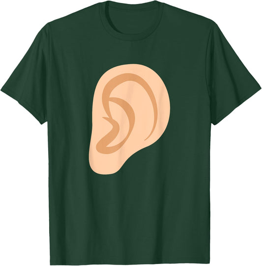 Ear Listening Ears Costume T-Shirt - T-Shirt | Forest