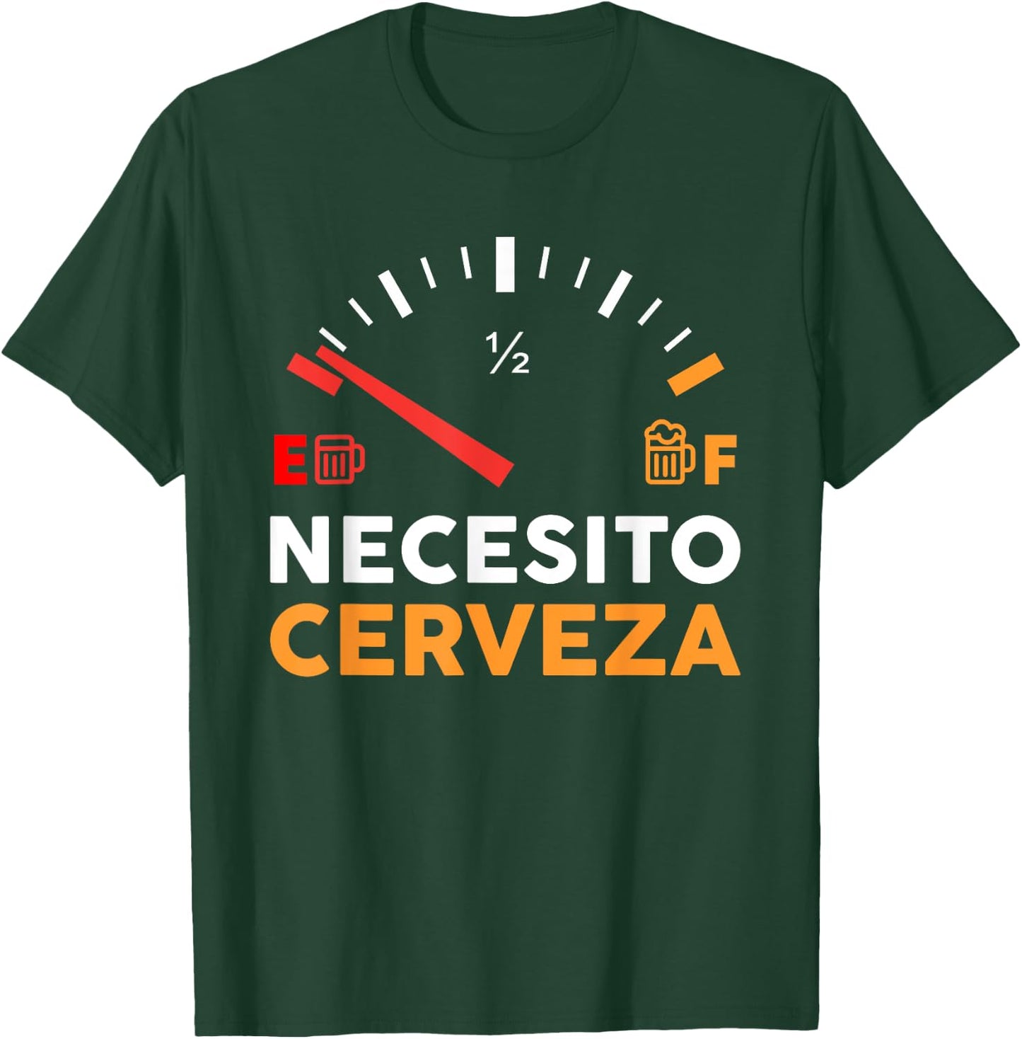 Necesito Cervesa Beer Shirt Oktoberfest Cinco De Mayo Shirt T-Shirt - T-Shirt | Forest