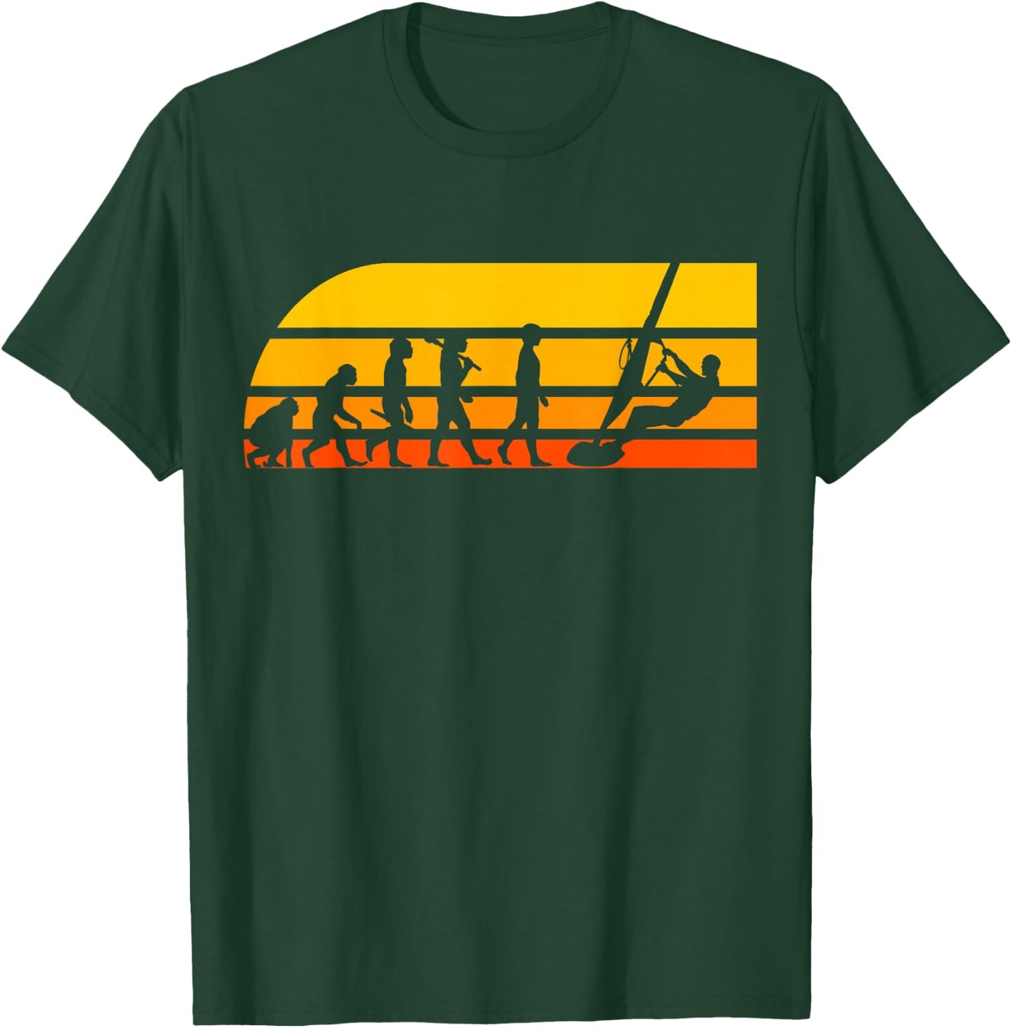 Windsurfing Windsurfer Windsurf Gift T-Shirt - T-Shirt | Forest