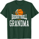 Basketball Grandma Team Sports Fan T-Shirt - T-Shirt | Forest