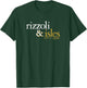 Rizzoli & Isles Logo T-Shirt - T-Shirt | Forest