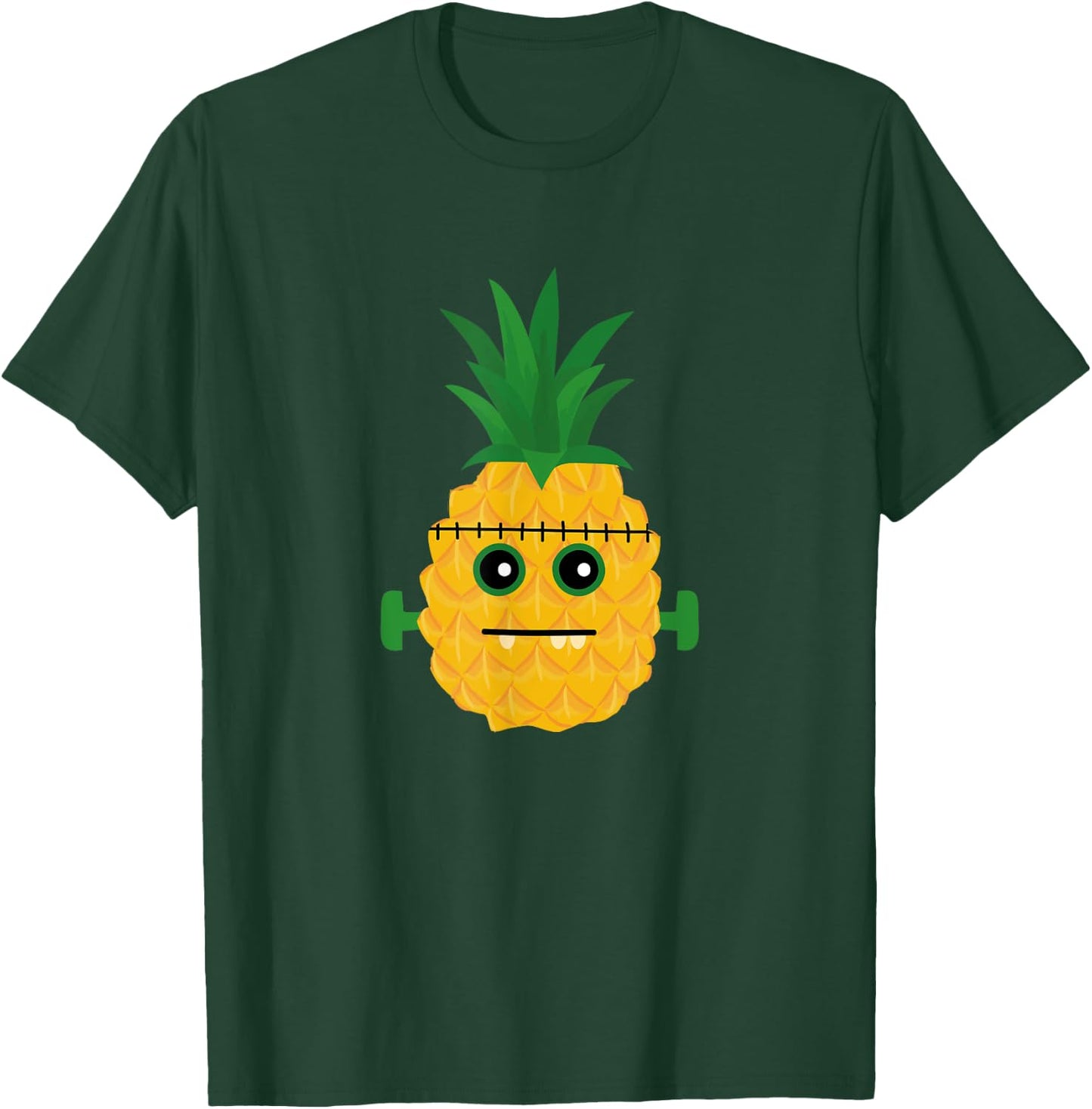 Halloween Horror Pineapple Monster T-Shirt - T-Shirt | Forest