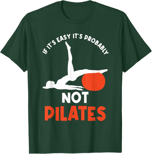 Pilates Instructor Personal Fitness Trainer Gym Lover T-Shirt - T-Shirt | Forest