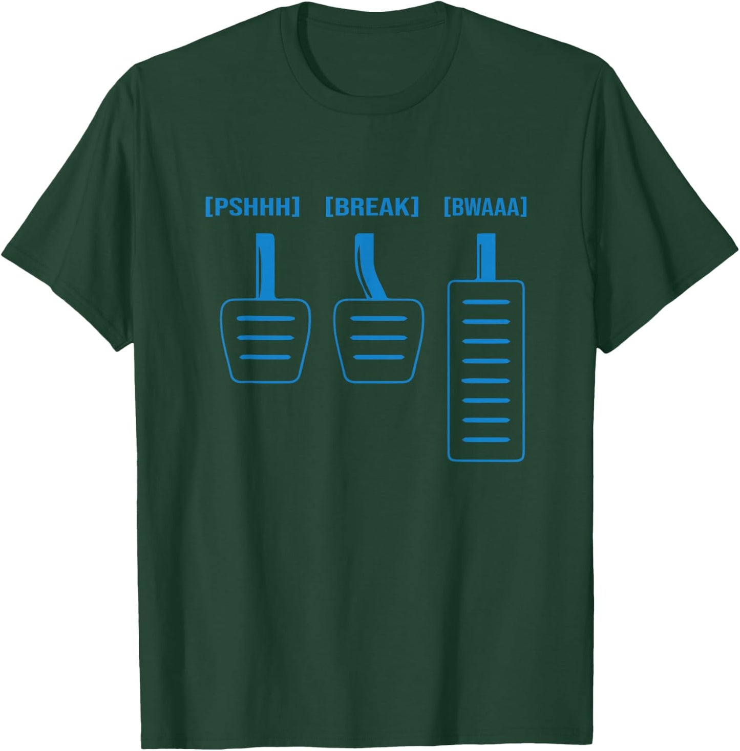 Save The Manual Funny Car Racing Transmission Diagram Retro T-Shirt - T-Shirt | Forest