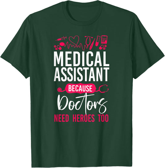 Certified Medical Assistant Doctor CMA T-Shirt - T-Shirt | Forest