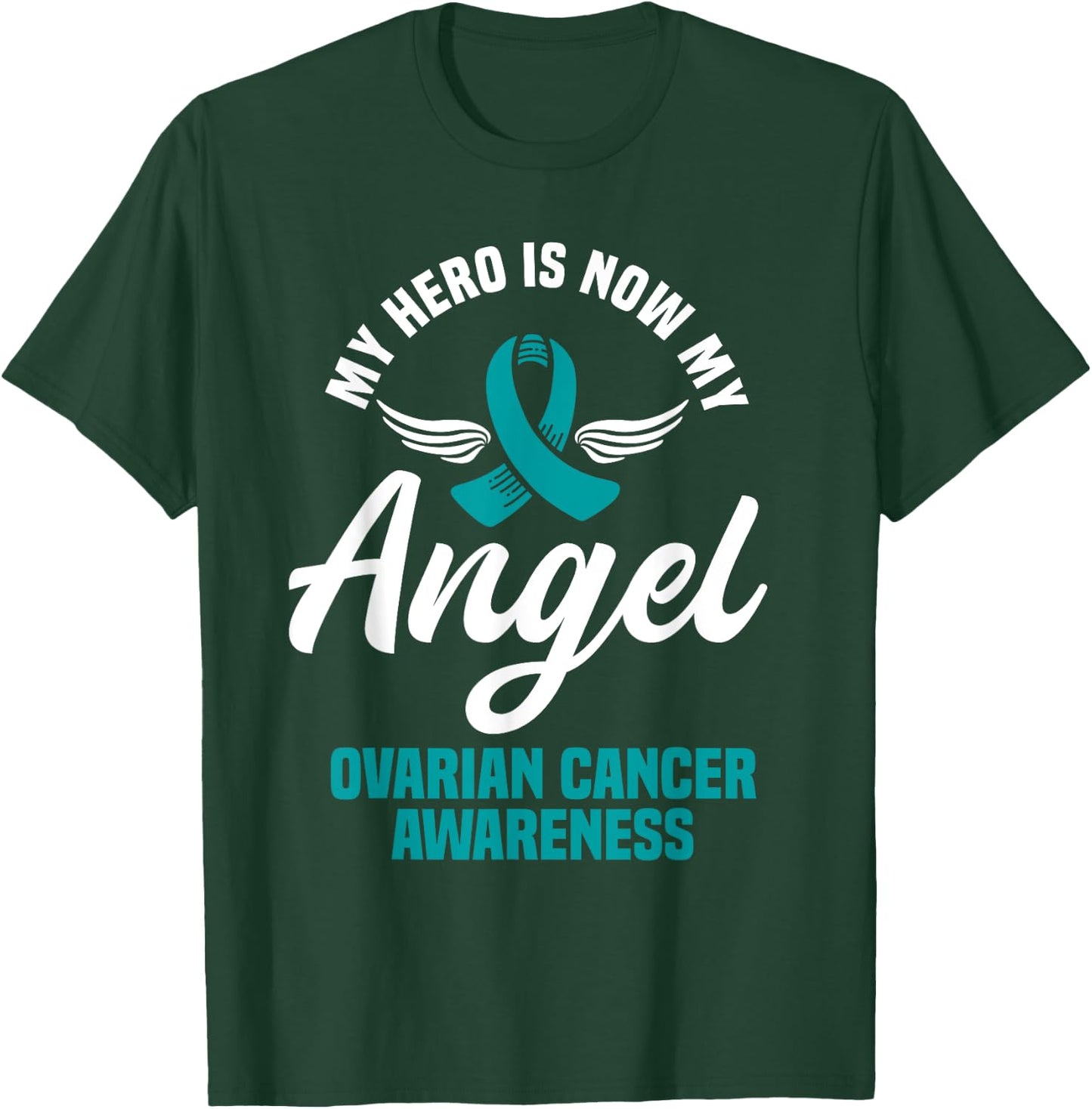 Ovarian Cancer Awareness Mother's Day T-Shirt - T-Shirt | Forest