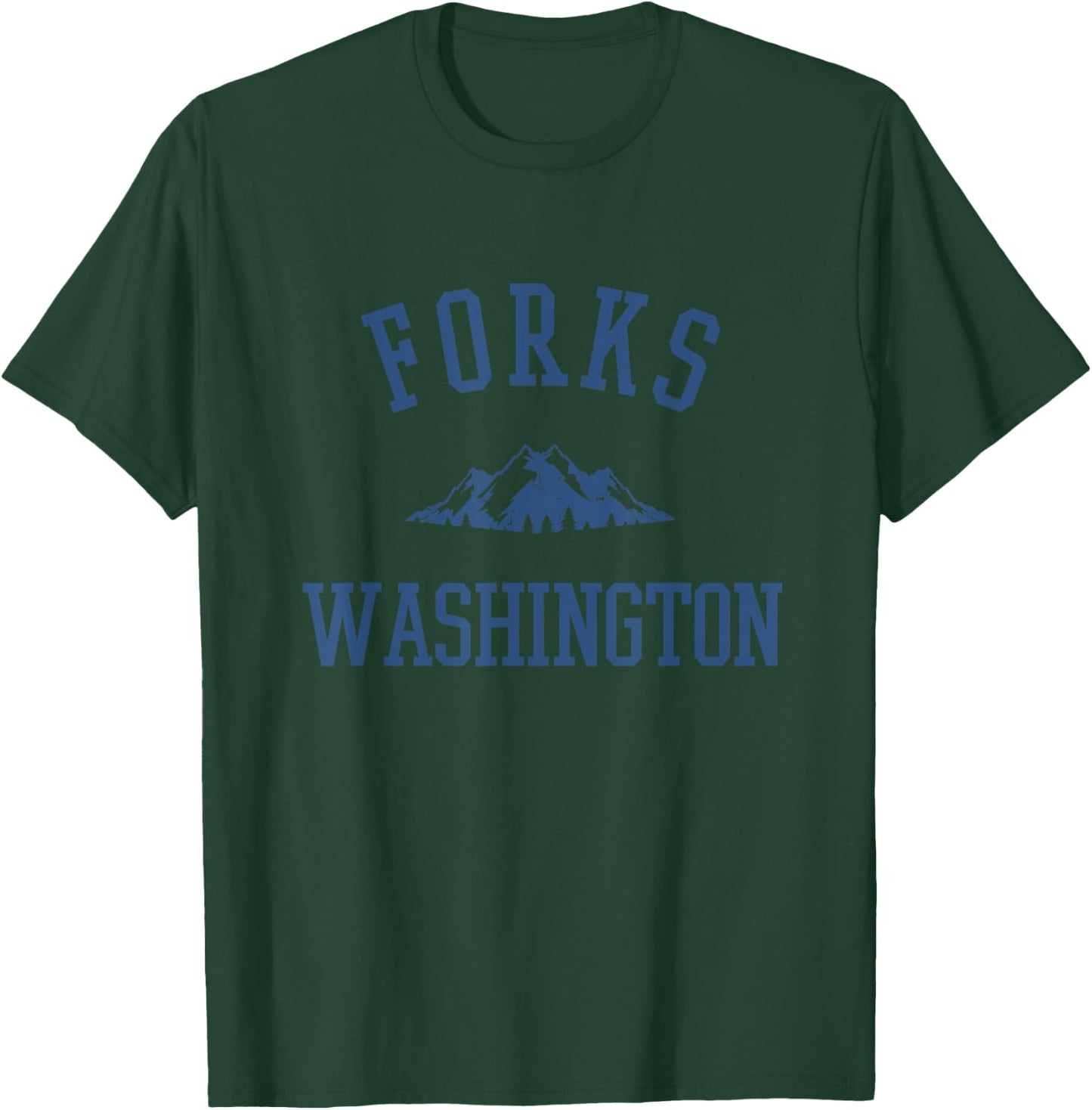 Forks Washington Mountain Graphic T-Shirt - T-Shirt | Forest