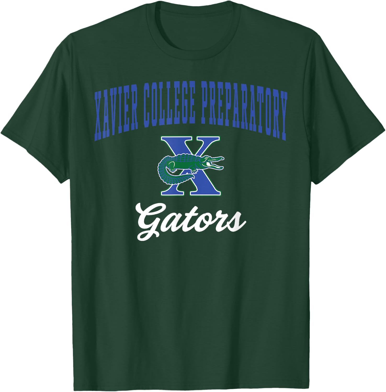 Xavier College Prep High School Gators C3 T-Shirt - T-Shirt | Forest