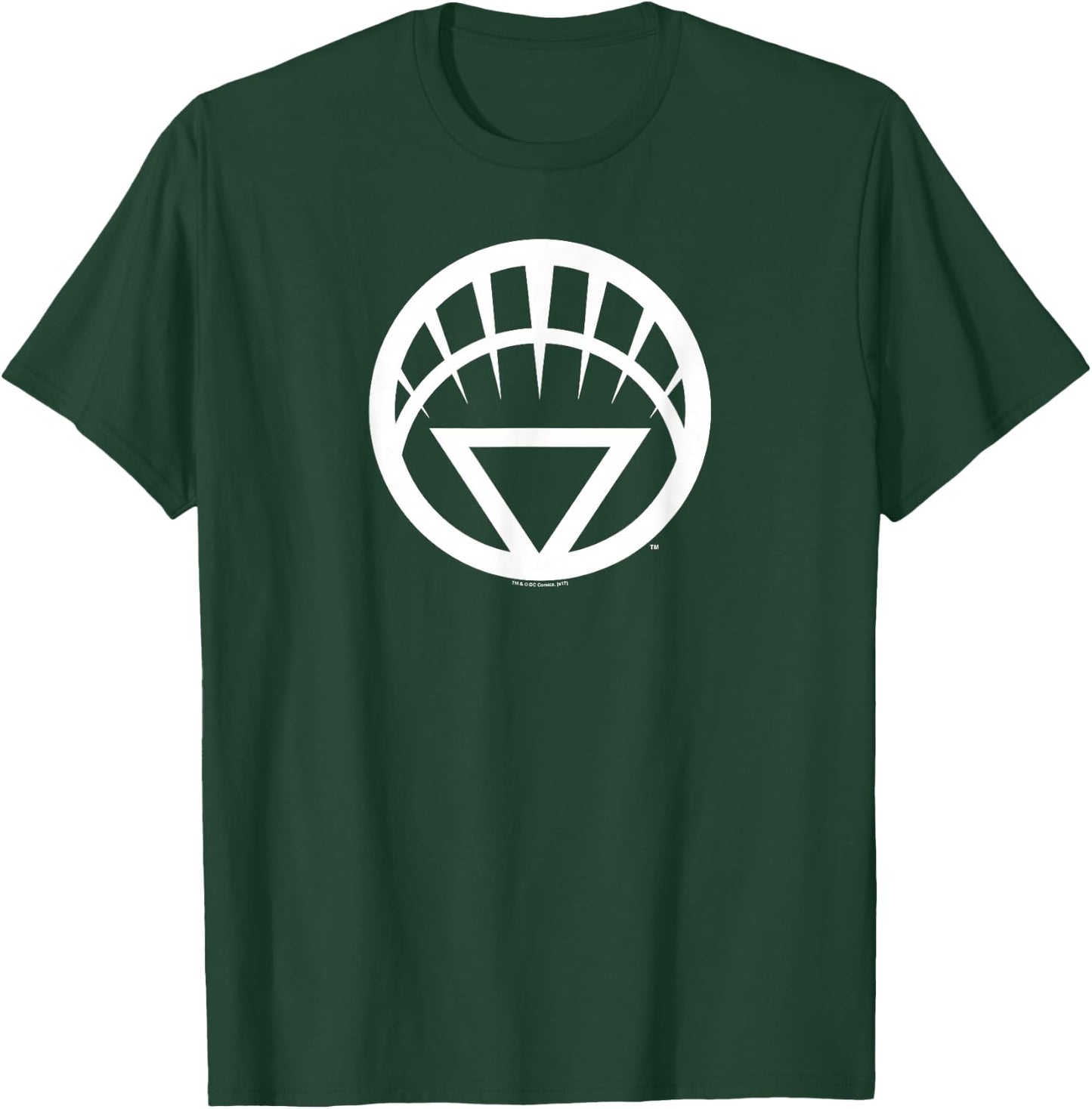 Green Lantern White Emblem T-Shirt - T-Shirt | Forest