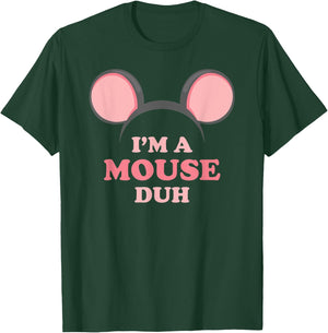 I'm A Mouse, Duh Funny Halloween Costume T-Shirt - T-Shirt | Forest