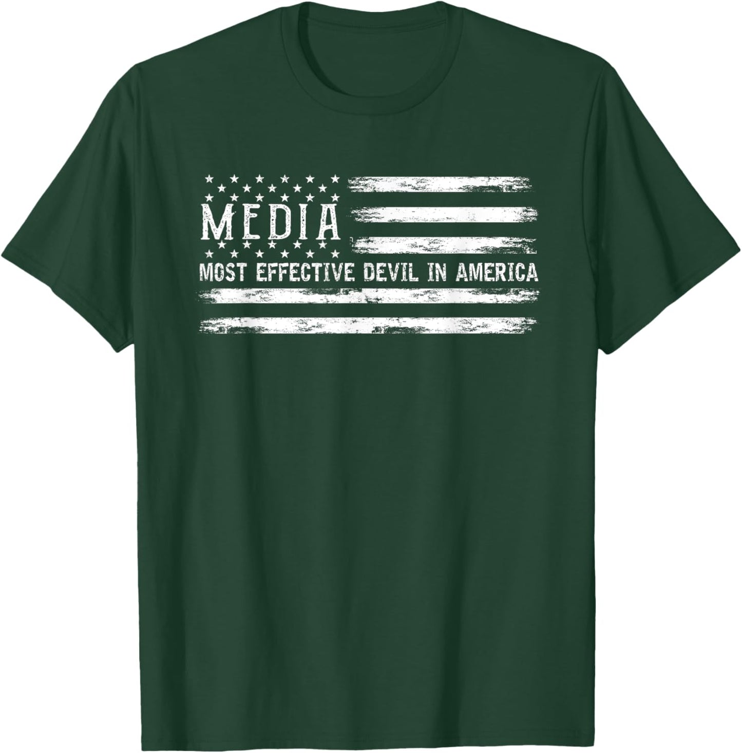 Media Most Effective Devil In America T-Shirt - T-Shirt | Forest