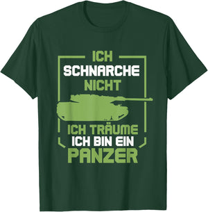 Tank Driver for Military German Army Tiger Tank WW2 T-Shirt - T-Shirt | Forest