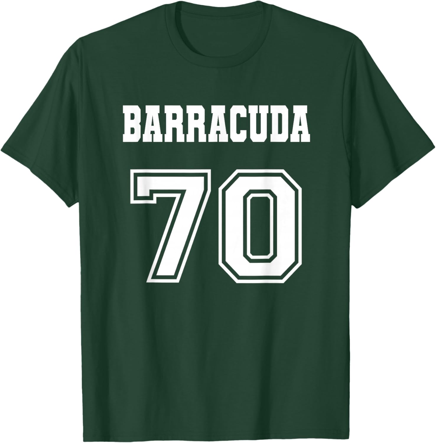 Jersey Style Barracuda 70 1970 Old School Muscle Car Fishing T-Shirt - T-Shirt | Forest