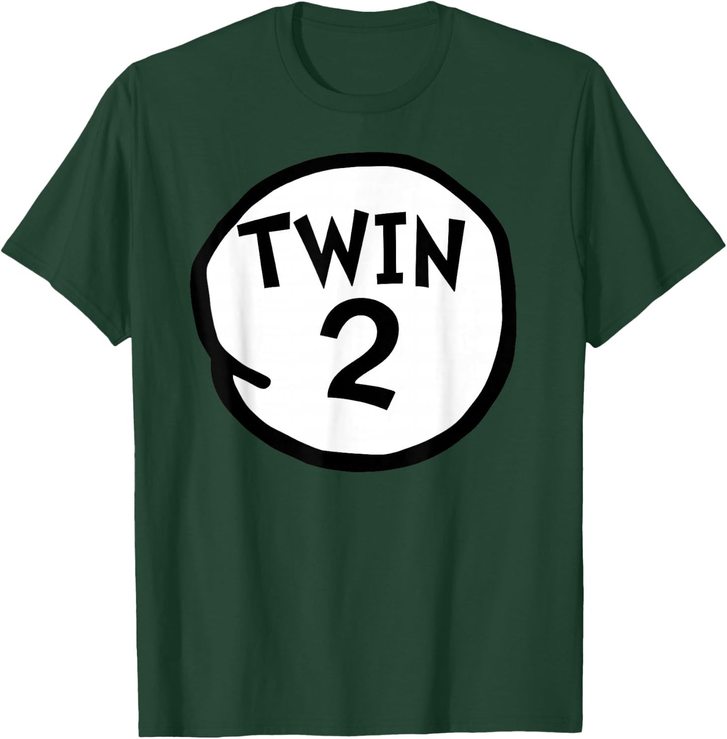 Twin 2 funny matching twin twin two T-Shirt - T-Shirt | Forest