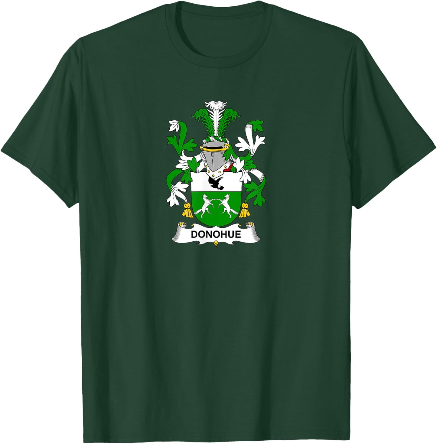 Donohue Coat of Arms - Family Crest T-Shirt - T-Shirt | Forest