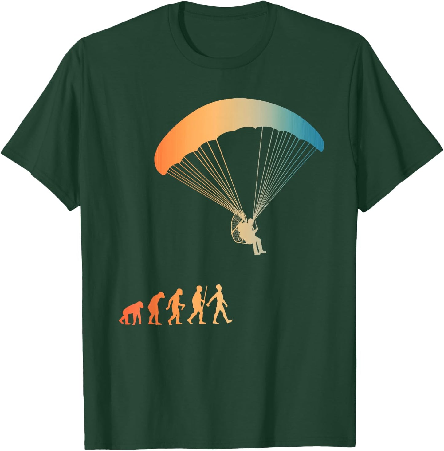 Paramotor Art Women Paramotoring PPG Paramotor Lover T-Shirt - T-Shirt | Forest