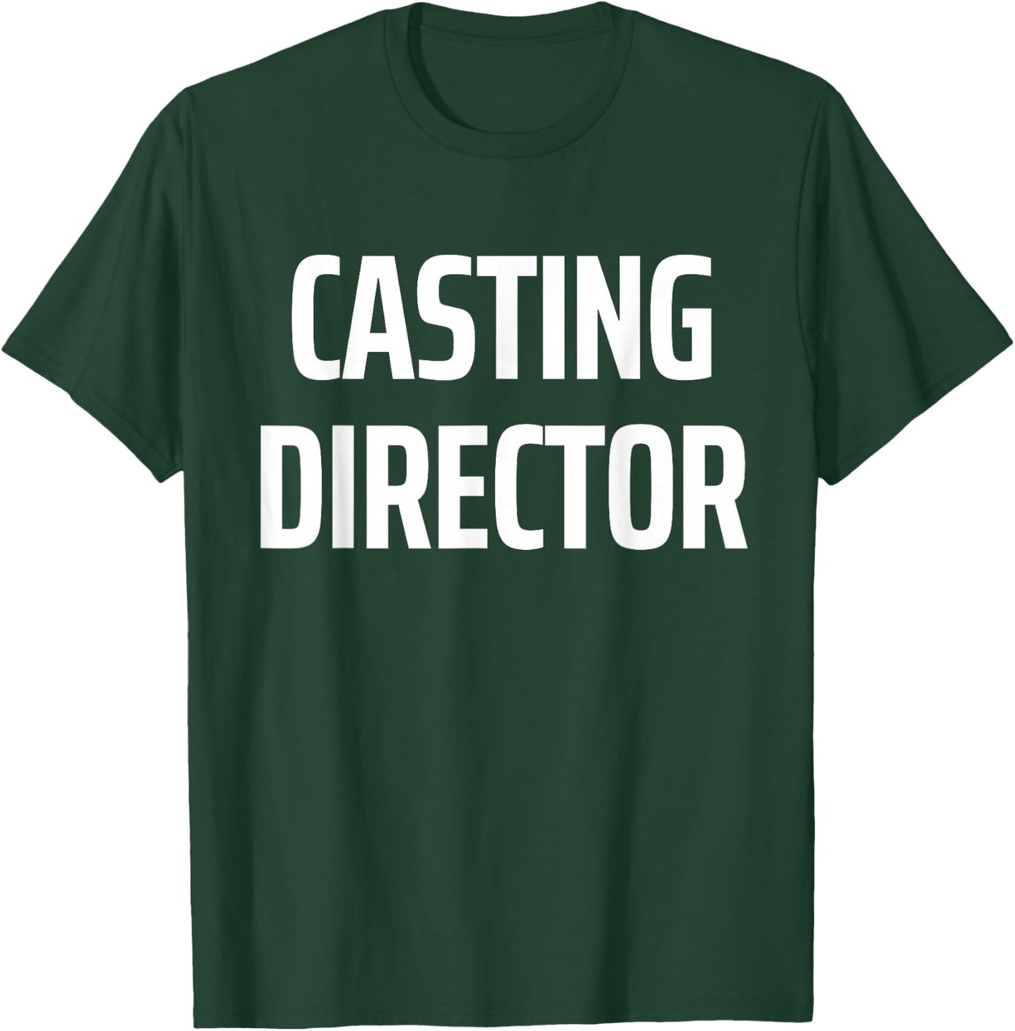 CASTING DIRECTOR - Film Crew Filmmaker Role Creative Bold T-Shirt - T-Shirt | Forest