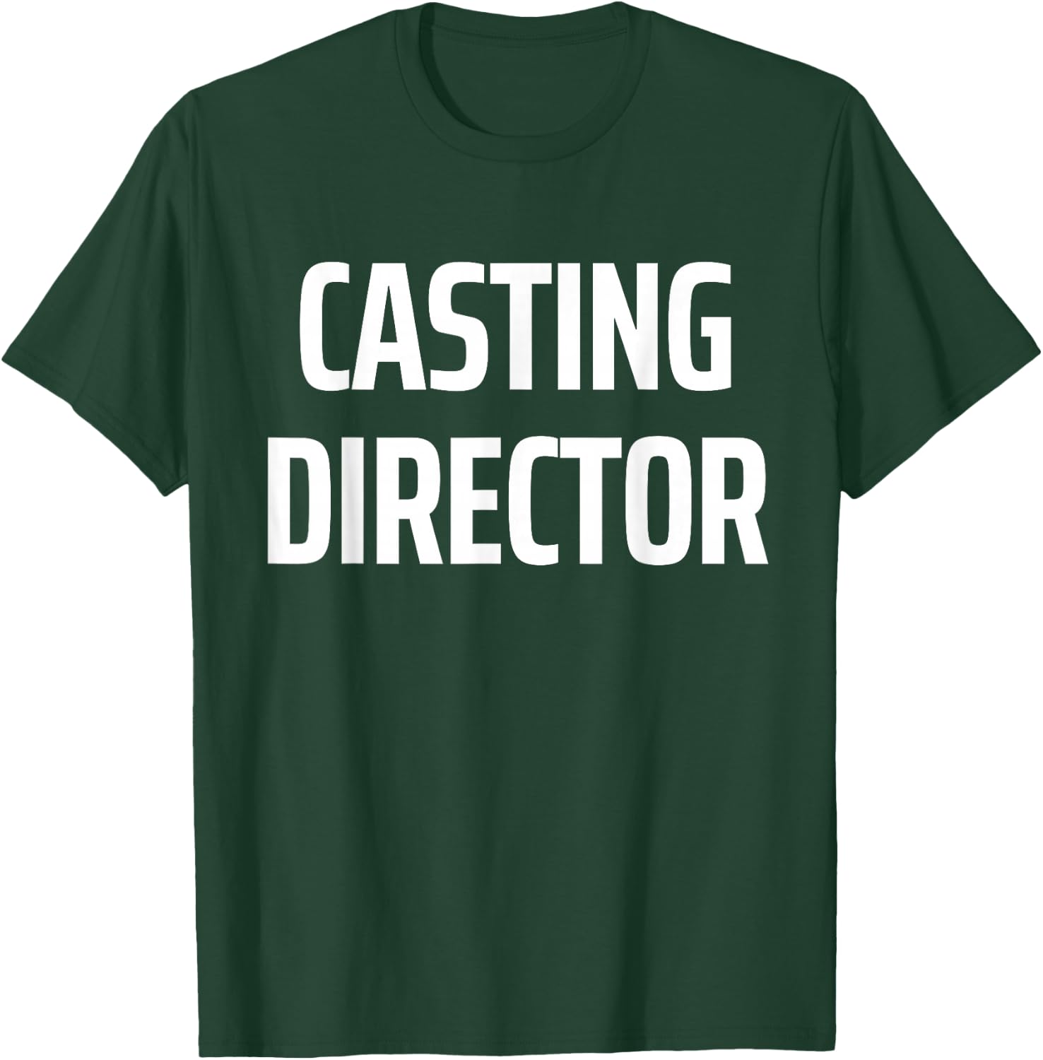 CASTING DIRECTOR - Film Crew Filmmaker Role Creative Bold T-Shirt - T-Shirt | Forest