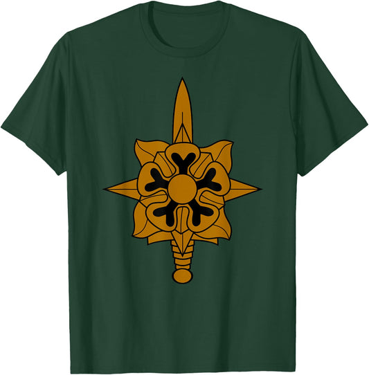 Army Military Intelligence branch insignia T-Shirt - T-Shirt | Forest